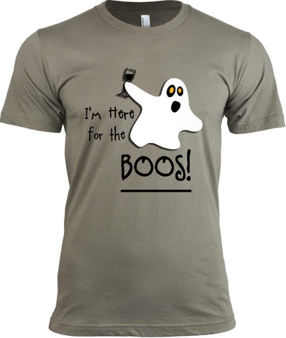 Men's - I'm here for the boos t-shirt Unisex - 2cooldesigns