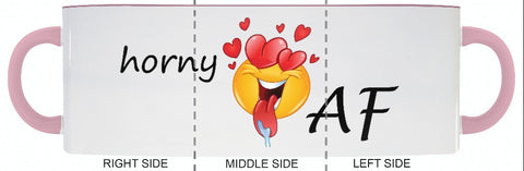 Horny AF Mugs - 2cooldesigns