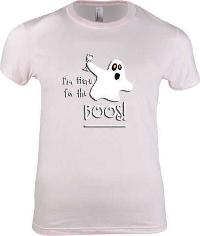 Women's - I'm Here For The Boos Tshirt, American Apparel Women's Tshirt - 2cooldesigns