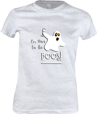 Women's - I'm Here For The Boos Tshirt, American Apparel Women's Tshirt - 2cooldesigns