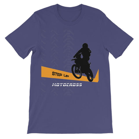 Motocross Orange and Black Kids TShirt - 2cooldesigns