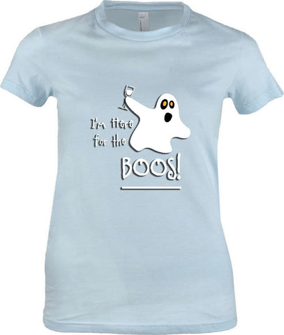 Women's - I'm Here For The Boos Tshirt, American Apparel Women's Tshirt - 2cooldesigns