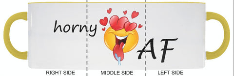 Horny AF Mugs - 2cooldesigns
