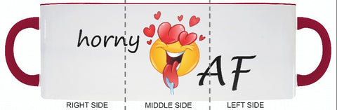 Horny AF Mugs - 2cooldesigns