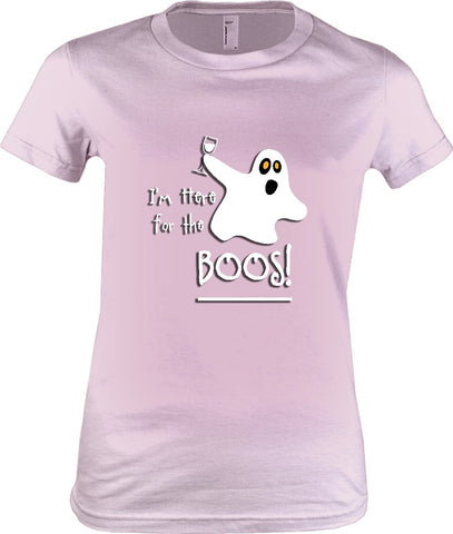Women's - I'm Here For The Boos Tshirt, American Apparel Women's Tshirt - 2cooldesigns
