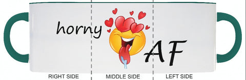 Horny AF Mugs - 2cooldesigns