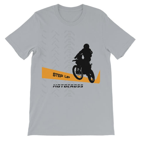 Motocross Orange and Black Kids TShirt - 2cooldesigns