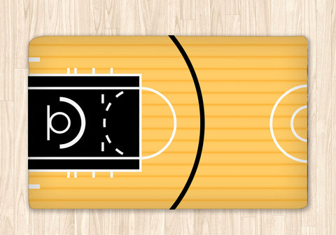 Custom Basketball Court Fuzzy Area Rug, Personalized - 2cooldesigns