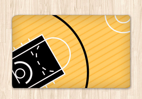 Custom Basketball Fuzzy Area Rug, Personalized - 2cooldesigns
