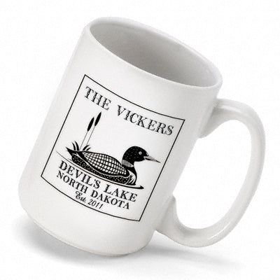 Cabin Series Coffee Mug - Loon - 2cooldesigns