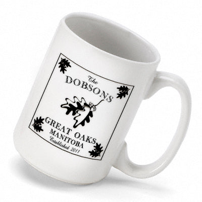 Cabin Series Coffee Mug - Whie Oak - 2cooldesigns