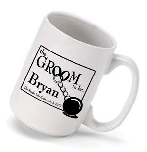Personalized Groom to Be Coffee Mug - 2cooldesigns