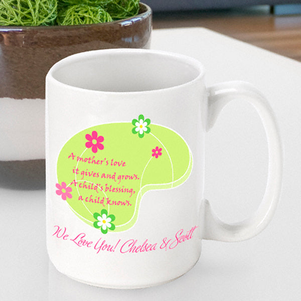 Mother's Day Coffee Mug - Love Grows - 2cooldesigns