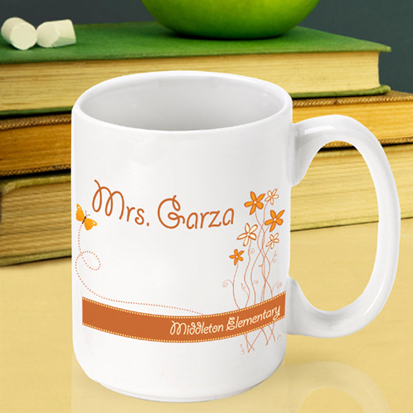 Teacher Coffee Mug - Breath of Spring - 2cooldesigns
