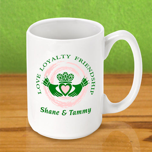 Irish Coffee Mug - Claddagh - 2cooldesigns