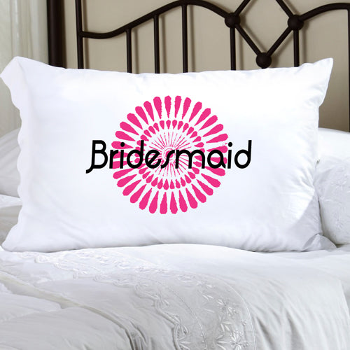 Felicity Bouncy Bouquet Pillow Case - Dark Pink BB8 - 2cooldesigns