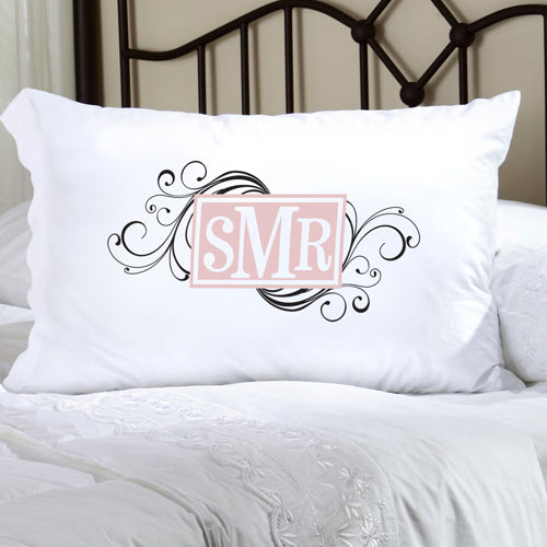 Felicity Cheerful Monogram Pillow Case - CM 4 - 2cooldesigns