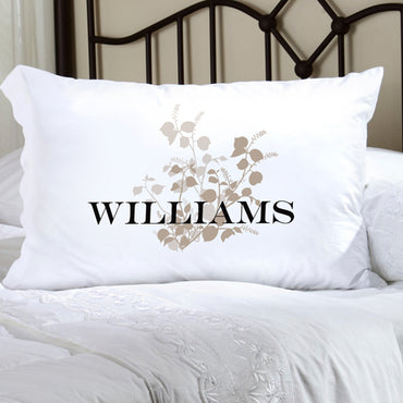 Felicity Graceful Nature Pillow Case - Grey - 2cooldesigns