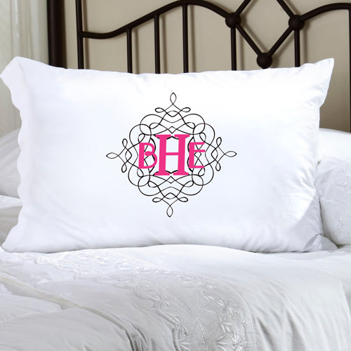 Felicity Wistful Monogram Pillow Case - WM 2 - 2cooldesigns