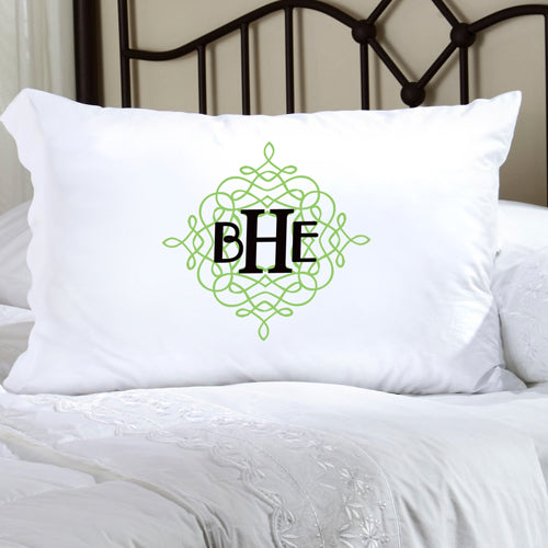 Felicity Wistful Monogram Pillow Case - WM 3 - 2cooldesigns