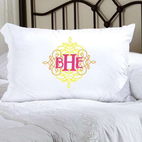 Felicity Wistful Monogram Pillow Case - WM 6 - 2cooldesigns