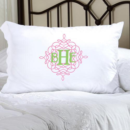 Felicity Wistful Monogram Pillow Case - WM 7 - 2cooldesigns