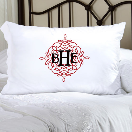 Felicity Wistful Monogram Pillow Case - WM 9 - 2cooldesigns