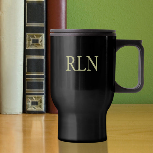 Travel Mug - Black - 2cooldesigns
