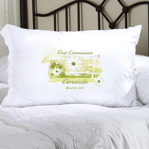 Childrens Personalized Pillow Case - Daisy - 2cooldesigns