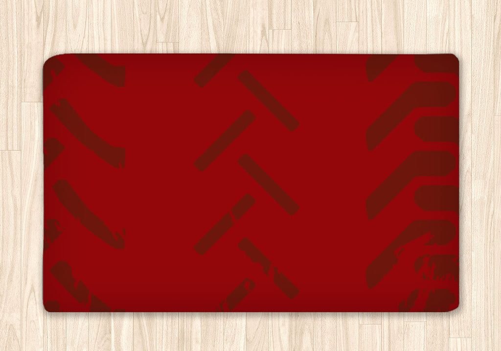 Motocross Area Rug Personalized, Red - 2cooldesigns