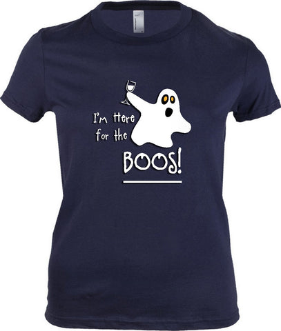 Women's - I'm Here For The Boos Tshirt, American Apparel Women's Tshirt - 2cooldesigns