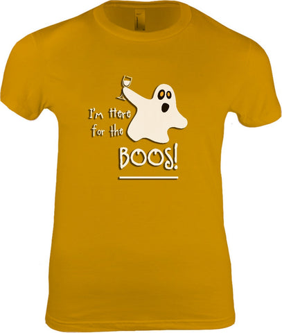 Women's - I'm Here For The Boos Tshirt, American Apparel Women's Tshirt - 2cooldesigns