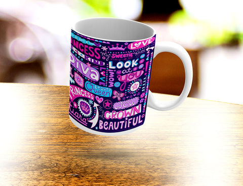 Valentine, Princess, Diva, Love Coffee Mug 11oz or 15oz - 2cooldesigns
