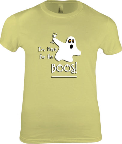 Women's - I'm Here For The Boos Tshirt, American Apparel Women's Tshirt - 2cooldesigns