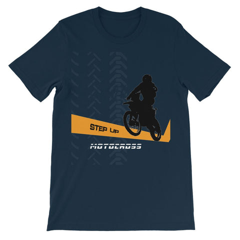 Motocross Orange and Black Kids TShirt - 2cooldesigns