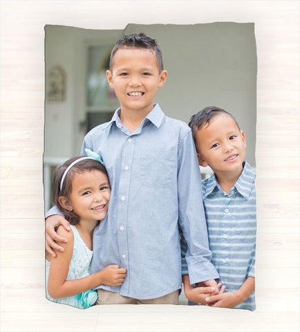 Photo Fleece Blanket - Personalized Picture Blanket, Personalized Throw Blanket - Gift Ideas - 2cooldesigns
