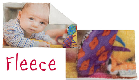 Photo Fleece Blanket - Personalized Picture Blanket, Personalized Throw Blanket - Gift Ideas - 2cooldesigns