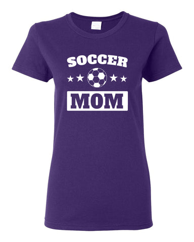 Soccer Mom Women's short sleeve t-shirt (White Print on Dark Colors) - 2cooldesigns