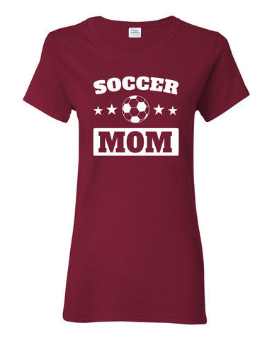 Soccer Mom Women's short sleeve t-shirt (White Print on Dark Colors) - 2cooldesigns
