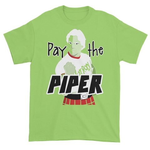 ROWDY, Pay The Piper Short sleeve t-shirt - 2cooldesigns