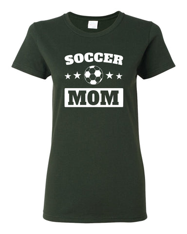 Soccer Mom Women's short sleeve t-shirt (White Print on Dark Colors) - 2cooldesigns