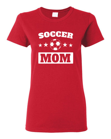 Soccer Mom Women's short sleeve t-shirt (White Print on Dark Colors) - 2cooldesigns