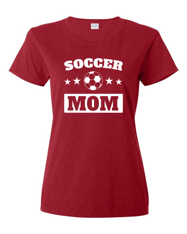 Soccer Mom Women's short sleeve t-shirt (White Print on Dark Colors) - 2cooldesigns