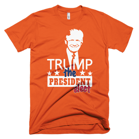TRUMP, The President Elect, Short sleeve men's t-shirt, Dark Colors - 2cooldesigns