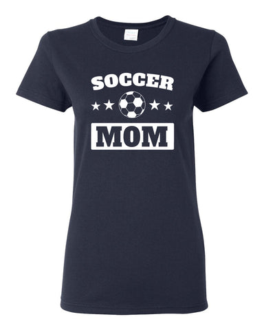 Soccer Mom Women's short sleeve t-shirt (White Print on Dark Colors) - 2cooldesigns