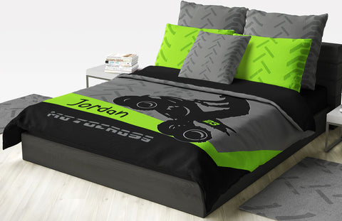 Quad Dirt Bike ATV Motocross Bedding - 2cooldesigns