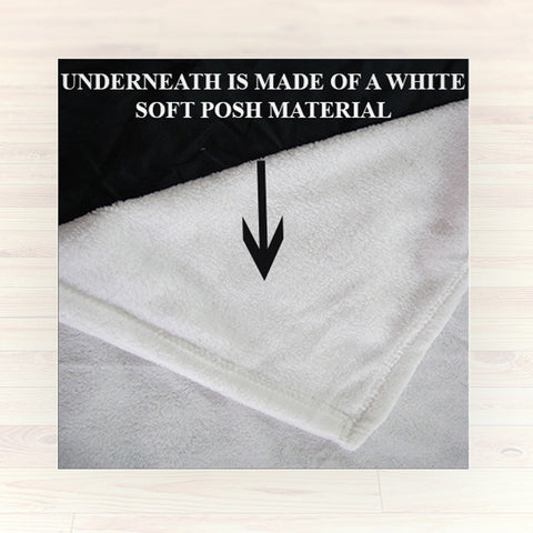 Personalized Fleece Blanket Throw - Personalized Football Throw Blanket - Team Colors - 2cooldesigns