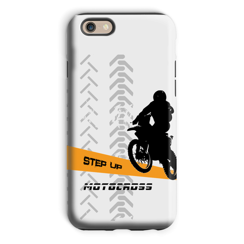 Motocross Orange and Black Phone Case - 2cooldesigns
