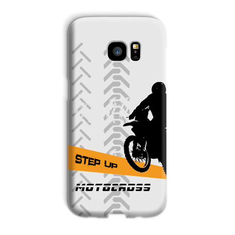 Motocross Orange and Black Phone Case - 2cooldesigns