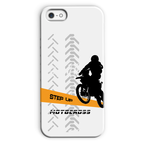 Motocross Orange and Black Phone Case - 2cooldesigns